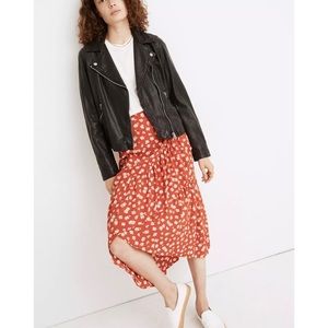 Washed Leather Motorcycle Jacket